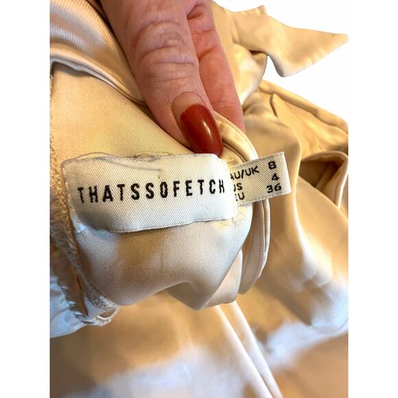 That's So Fetch Champagne Santorini Dress - US Size 4 - Picture 3 of 12